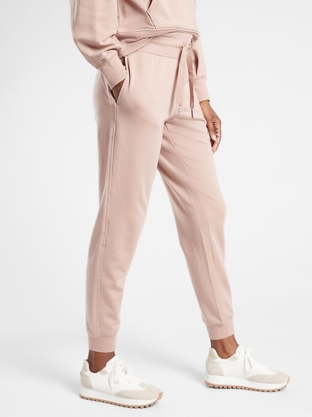 Athleta Blush Balance Jogger Sweat Pants Medium
